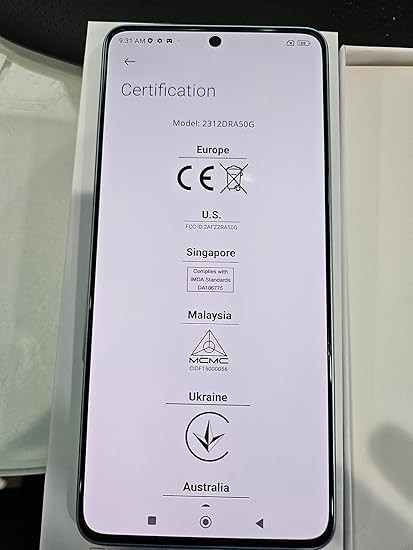 Xiaomi Redmi Note 13 Pro 5G + 4G LTE (for Tmobile Mint Tello & Global) (256Gb + 8Gb) 6.67 200mp Triple Global Unlocked (Aurora Purple )