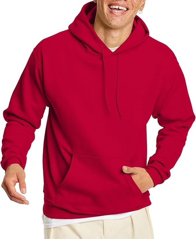 Hanes Men's EcoSmart Fleece Hoodie Sweatshirt