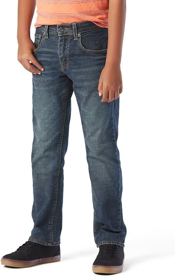 Levi Strauss Signature Gold Boys' Straight Fit Jeans
