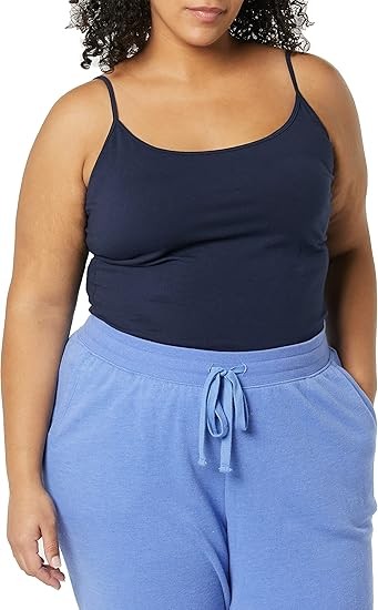 Amazon Essentials Women's Slim-Fit Camisole, Pack of 4