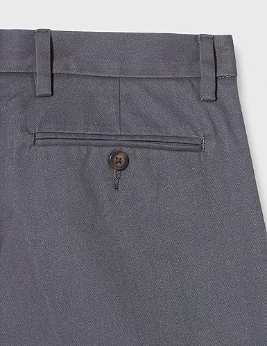 Amazon Essentials Men's Classic-Fit Wrinkle-Resistant Pleated Chino Pant (Available in Big & Tall)