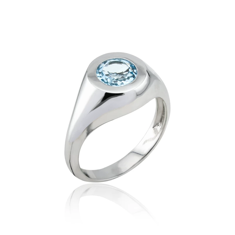 Women's ring with stone 80008578
