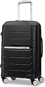 Samsonite Freeform 21-Inch Hardside Carry-On Luggage with Spinner Wheels - Hardshell Carry-On Suitcase - TSA, Airline-Approved - Expandable Hard Shell, Smooth Rolling Wheels for Lightweight Travel