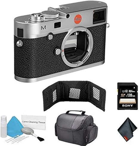 Leica M (Typ 240) Digital Rangefinder Camera (Silver | 10771) Bundle with 128GB Memory Card