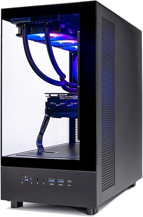 iBUYPOWER Trace 7 Mesh Gaming PC Computer Desktop TMA7N3501 (AMD Ryzen 7 5700, RTX 3050 6GB, 16GB DDR4 RGB 3200MHz (8x2), 1TB NVMe, WiFi Ready, Windows 11 Home Advanced)