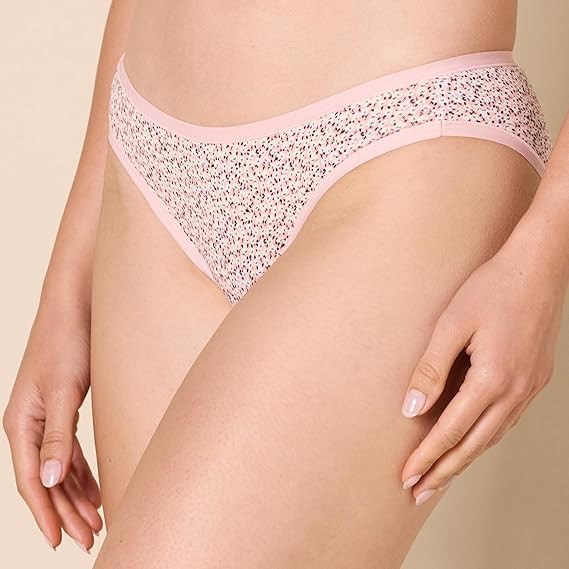 Amazon Essentials Women's Cotton Bikini Brief Underwear (Available in Plus Size), Multipacks
