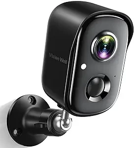 Security Cameras Wireless Outdoor, 2K Battery Powered AI Motion Detection Spotlight Siren Alarm WiFi Surveillance Indoor Home Camera, Color Night Vision, 2-Way Talk, Waterproof, Cloud/SD Storage